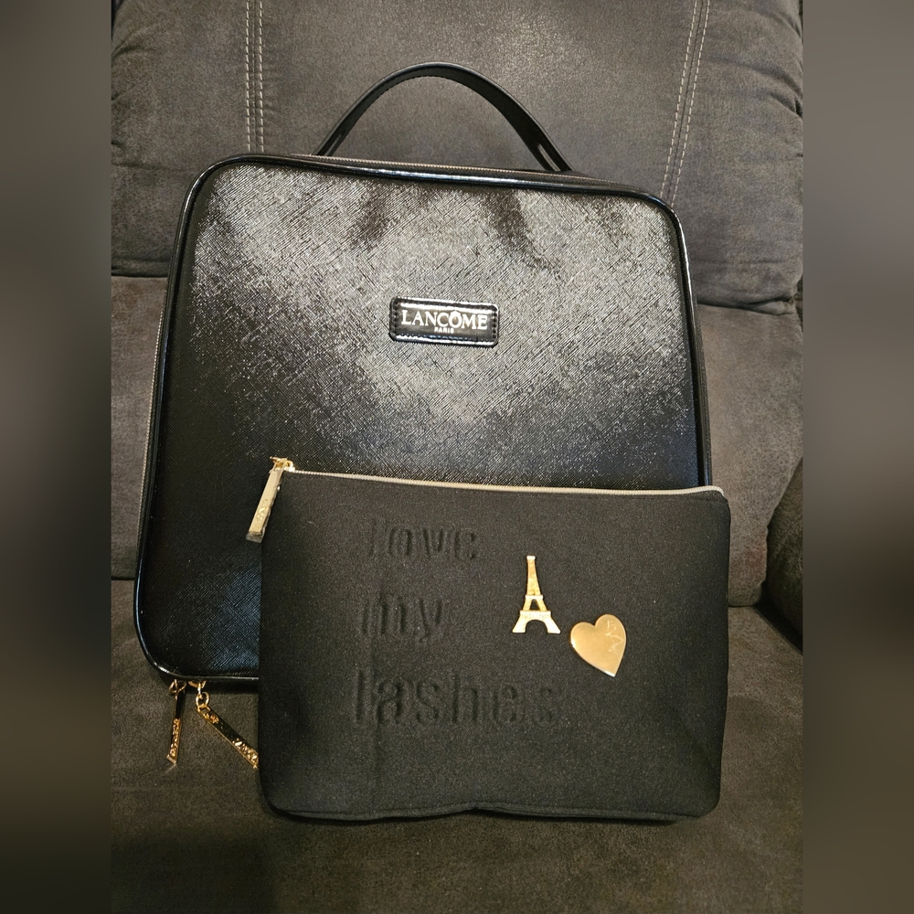 LANCOME PARIS Cosmetics Bags Bundle